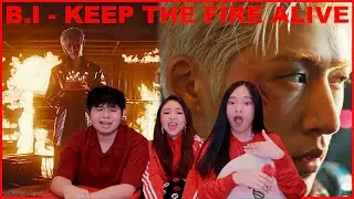 B.I 비아이 - KEEP THE FIRE ALIVE (COSMOS Message Film #1) REACTION 🔥 | SIBLINGS REACT