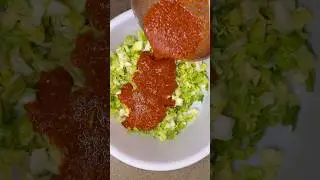 Как приготовить кимчи из капусты (без пекинской капусты) 🥬✨ #шорты