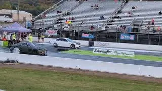 Parachute Man over Edgewater Raceway 12SEP2025
