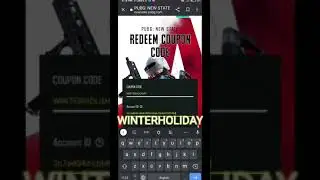 PUBG NEW STATE REDEEM CODE | GENUINE | #bgmi #pubgnewstate #redeemcode