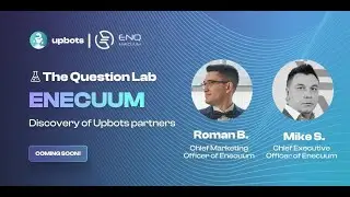 UpBots interview with Enecuum Team deep diving into the markets and Blockchain! Not to be missed!