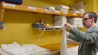 Hospitality: Folding Hotel Linens