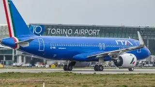 New A320Neo Ita Airways in Turin Caselle!!