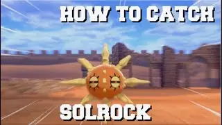 HOW TO CATCH SOLROCK IN POKEMON SWORD AND SHIELD!