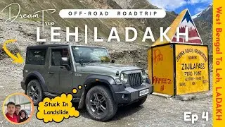 Sonmarg To LEH | LEH LADAKH Road Trip 2025 | Dream Roadtrip In THAR | Full Road Details | Ep 4
