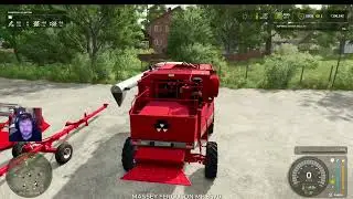LS 25 Hof Bergmann #002 Der Stream Weizen Dreschen auf Feld 70