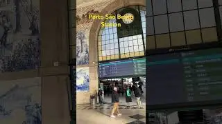 🇵🇹 Beautiful Porto S&atilde;o Bento train station