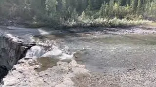 Crescent Falls in Alberta Canada