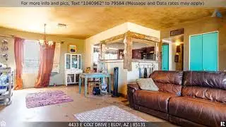 Priced at $174,900 - 4433 E COLT Drive, Eloy, AZ 85131
