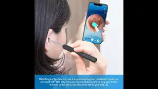 kamera endoskopi pembersih telinga endoscope Natfire NE3-Black