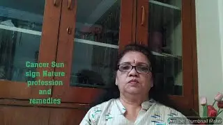 Sun sign Cancer guidance Nature profession and remedies for successful life.(Astrology)
