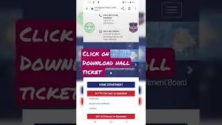 Telangana constable preliminary hall ticket 2022 in mobile