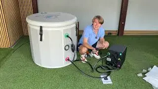 Inbetriebnahme Arctic Cool Basic mit Becken mit zwei Anschl&uuml;ssen