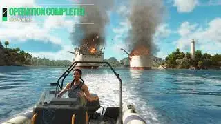 FARCRY6GUERRILLA / QUITO BAY BLOCKADE / CUT SCENE: CARLA & DANI AFLOAT