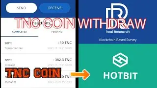 TNC COIN WITHDRAW | REAL RESEARCH APP