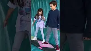 MARCOS E LAURA SURFANDO NO PARQUE - Fam&iacute;lia Brancoala #Shorts
