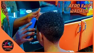TAZAMA UFUNDI WA KUNYOA AFRO KWA WADADA NDANI YA J&R MTITA UNISEX SALOON KWA BEI NAFUU SANA