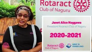 JANET ALICE- Life as a Rotaract President 2020-2021 (Rotaract Club of Naguru)