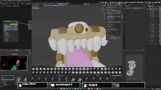 3D art work done in Blender