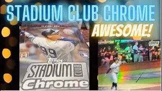2021 Topps Stadium Club Chrome Hobby Box 1 Auto Per Box ** Amazing Looking Cards! **