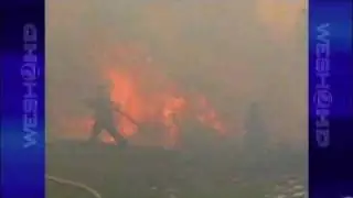 Mims Brush Fire Has Residents On Edge