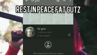 Rest In Peace Fat Gutz, also Lummox is a paypig and wings of redemption is still a lying pedo