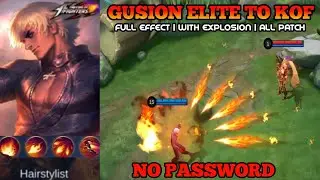 GUSION KOF SKIN SCRIPT | ELITE | FULL EFFECT | WITH EXPLOSION | ALL PATCH | NO PASSWORD-JUTZ PLAY
