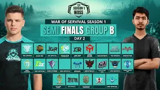 [URDU] 2026 Pubg Mobile War Of Survival S1 | Semi Finals Group B DAY 2 | S9.