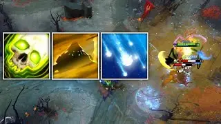 (Dota 2 Ability Draft) - [ Death Pulse + Sand Storm + Freezing Field ]
