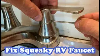 Fix Squeaky RV Faucet - Jayco Jay Flight SLX