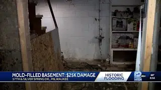 Milwaukee resident tackles flood damage with personal savings, says he can't wait on FEMA