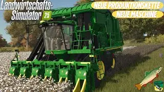 XXL Farm Folge #3 | 1. Baumwollernte | Fischzucht 😅 | Faming Simulator 25