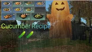 شرح عمل وجبات الخيار لعبه لايف افتر LifeAfter Cucumber Recipe 🥒🥒