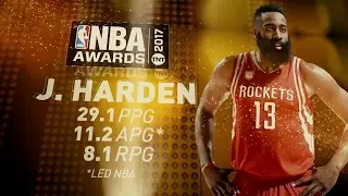 2017 NBA Awards: MVP Nominee: James Harden