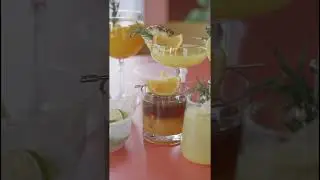Refreshing Sips: Orange Juice Shorts for Summer