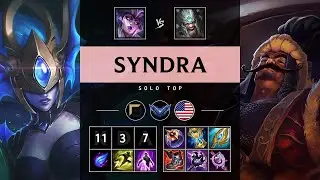 Syndra Top vs Tryndamere - NA Diamond Patch 25.20