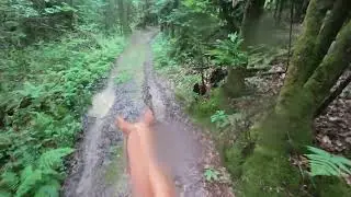 Pffff, soggy track!