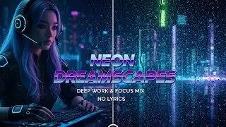Neon Dreamscapes: 1 Hour of Synthwave for Deep Focus & Study (No Lyrics)