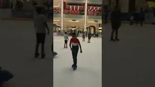 ice skating in Zayed sports city ice rink