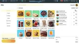 Python/Kivy Kiosk Point Of Sale Frontend Demo