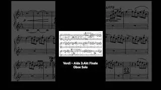 Verdi - Aida 3. Akt Finale Oboe Solo