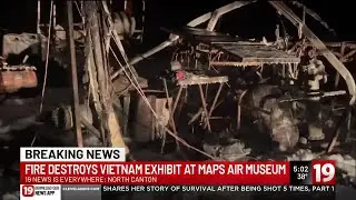 Fire destroys Vietnam exhibit at MAPS Air Museum