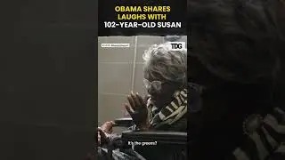 #watch | Barack Obama Meets 102-Year-Old Susan, Shares Lighthearted Chat About Life | #shorts