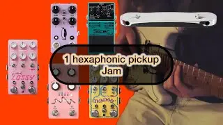 1 pickup, 6 separate outputs, 6 pedals (SubPro Submarine Pickup)