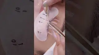 Relaxing Lash Process 😊 | #lashextensions #asmr