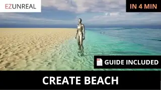 Unreal Engine 5 Tutorial for Beginners: Create Simple Beach in UE5