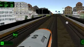 Real indian tren simulator 3D drawing 