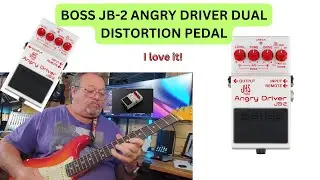 BOSS JB 2 ANGRY DRIVER DUAL DISTORTION PEDAL