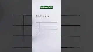 Division Trick 💪 #maths #mathstricks #shortsfeed #shorts #trendingshorts