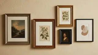 Frame TV Art with Music: Modern Gallery Wall Art | 4K Vintage Collection | Relaxing Home Decor
